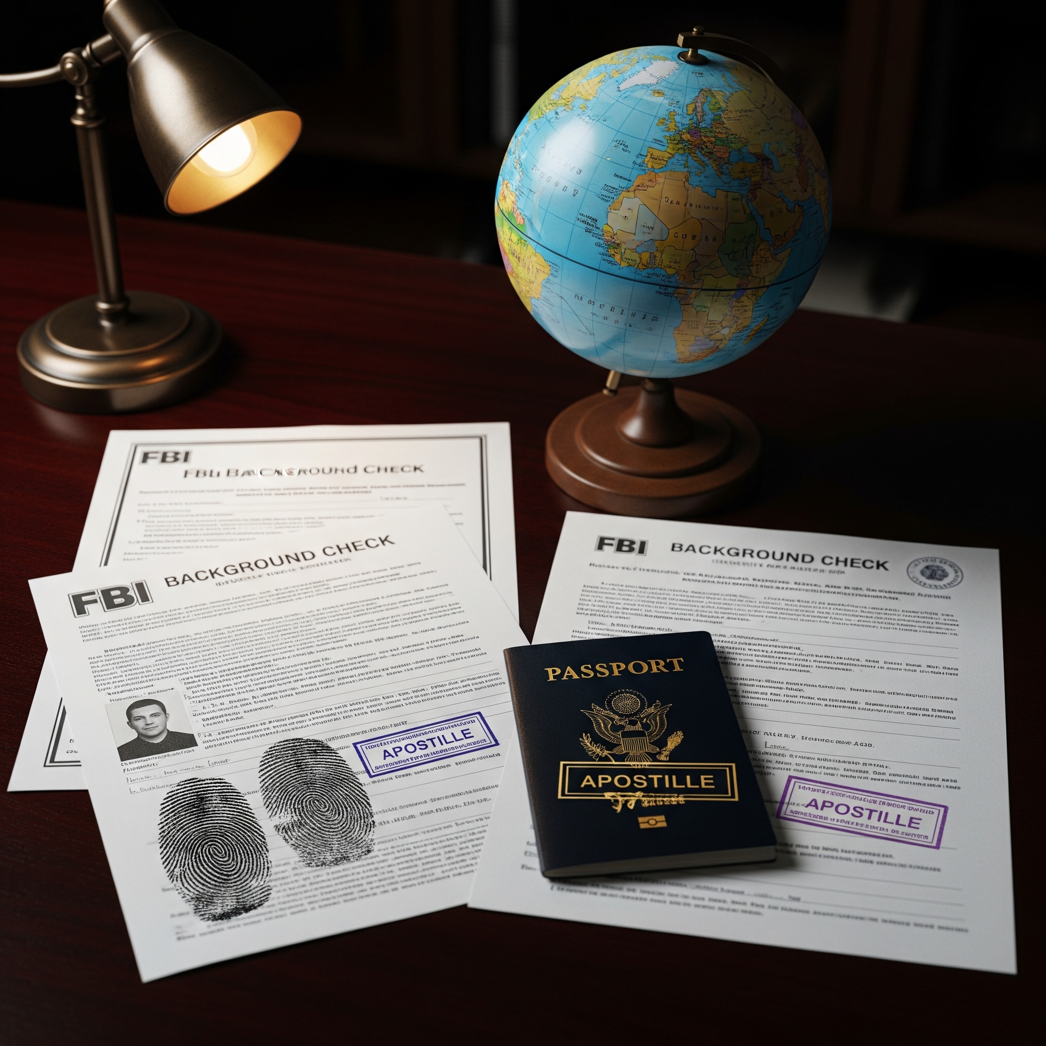 A Guide to Obtaining an FBI Background Check & Apostille