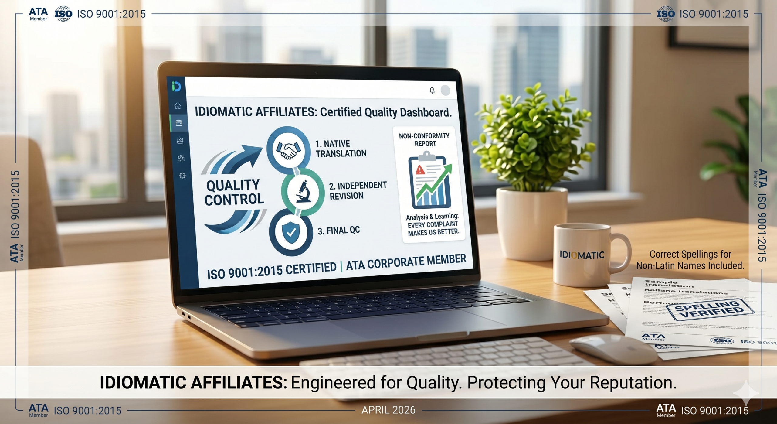 Quality Control: How We Protect Your Reputation