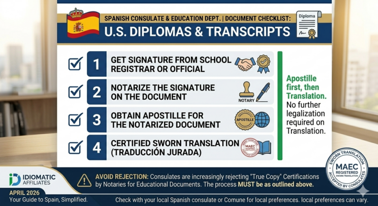 New Rules for Spain: Don’t Let Your Client’s Educational Documents Get Rejected