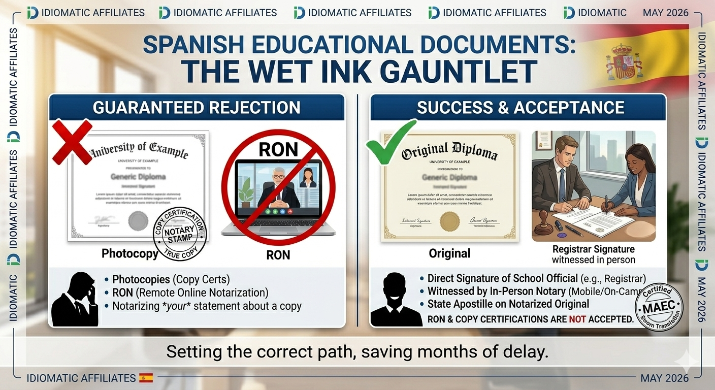 Spain Part 2: The “Wet Ink” Gauntlet for Spain (No Shortcuts Allowed)
