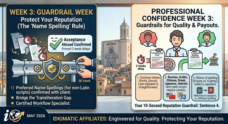 Week 3: Protect Your Reputation (The ‘Name Spelling’ Rule)