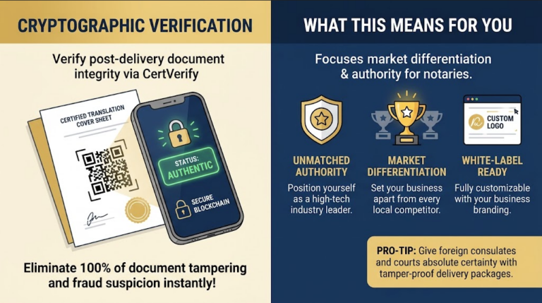 Idiomatic Affiliates is the world's only translation company using blockchain certification for our documents. Learn more here.