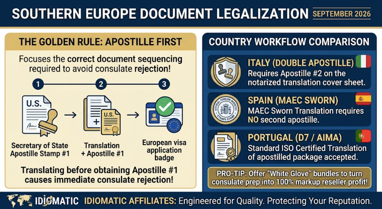 Bureaucracy Decoded: The “Apostille First” Rule